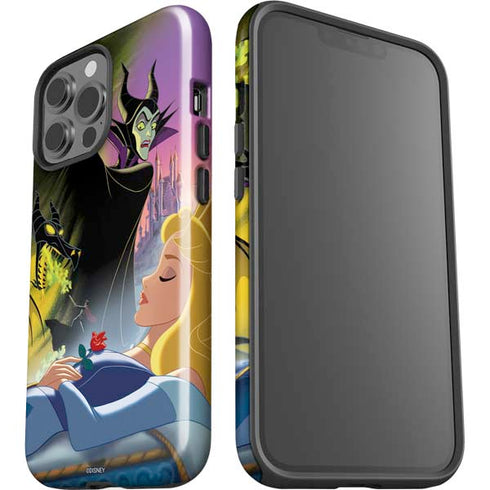 Disney Villains Sleeping Beauty and Maleficent Art iPhone 13 Pro Max Impact Case