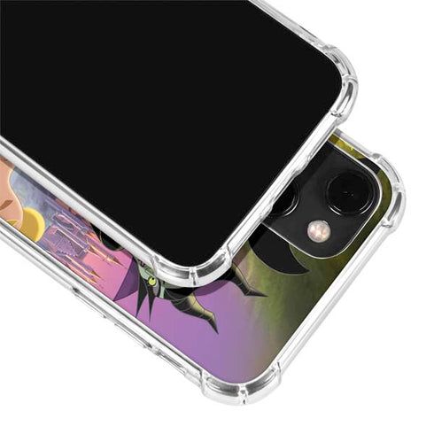 Disney Villains Sleeping Beauty and Maleficent Art iPhone 14 Plus Clear Case