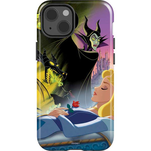 Disney Villains Sleeping Beauty and Maleficent Art iPhone 15 Impact Case