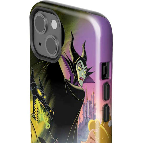 Disney Villains Sleeping Beauty and Maleficent Art iPhone 15 Impact Case