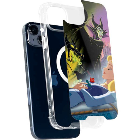 Disney Villains Sleeping Beauty and Maleficent Art iPhone 15 Plus MagSafe Case