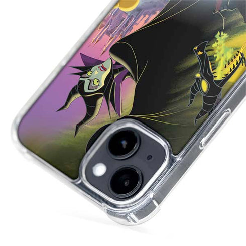 Disney Villains Sleeping Beauty and Maleficent Art iPhone 15 Plus MagSafe Case