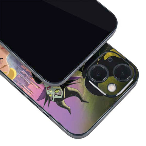 Disney Villains Sleeping Beauty and Maleficent Art iPhone 14 Plus Skin