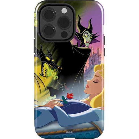 Disney Villains Sleeping Beauty and Maleficent Art iPhone 14 Pro Impact Case