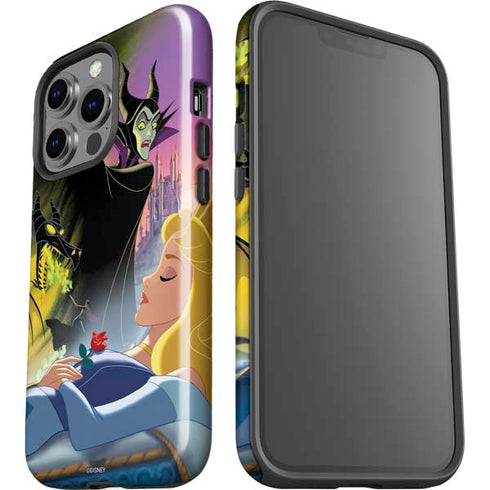 Disney Villains Sleeping Beauty and Maleficent Art iPhone 14 Pro Impact Case