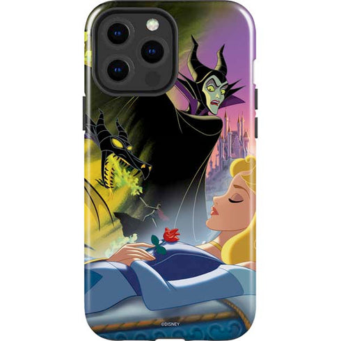 Disney Villains Sleeping Beauty and Maleficent Art iPhone 15 Pro Max Impact Case