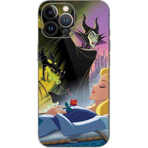 Disney Villains Sleeping Beauty and Maleficent Art iPhone 14 Pro Max Skin