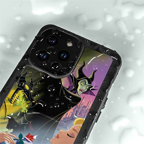 Disney Villains Sleeping Beauty and Maleficent Art iPhone 14 Pro Max Waterproof Case