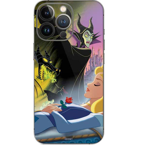 Disney Villains Sleeping Beauty and Maleficent Art iPhone 14 Pro Skin