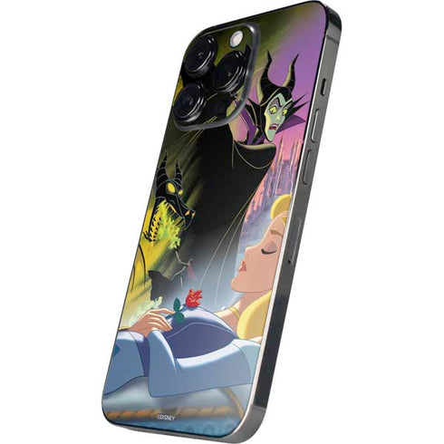 Disney Villains Sleeping Beauty and Maleficent Art iPhone 14 Pro Skin