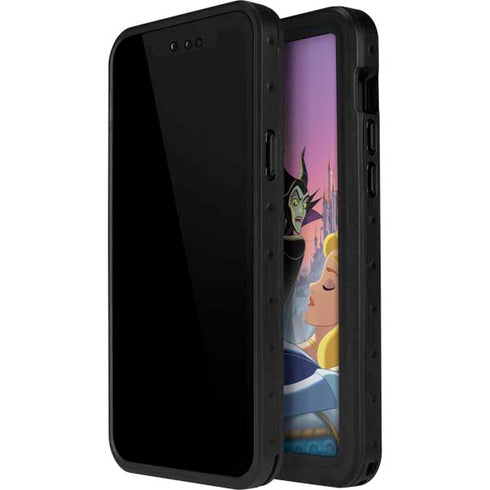 Disney Villains Sleeping Beauty and Maleficent Art iPhone 15 Plus Waterproof Case