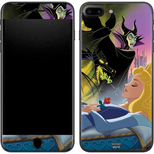 Disney Villains Sleeping Beauty and Maleficent Art iPhone 8 Plus Skin