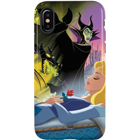 Disney Villains Sleeping Beauty and Maleficent Art iPhone XS Pro Case