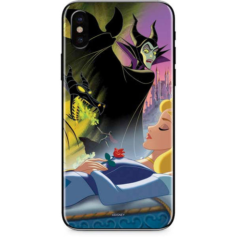 Disney Villains Sleeping Beauty and Maleficent Art iPhone XS Skin