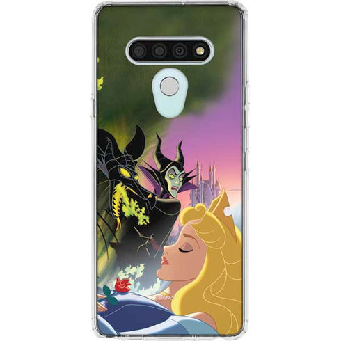Disney Villains Sleeping Beauty and Maleficent Art LG Stylo 6 Clear Case