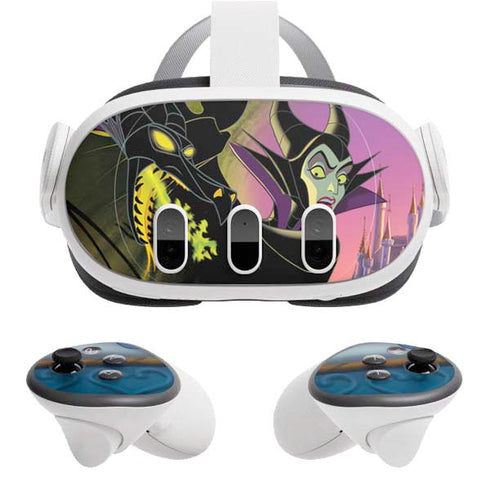 Disney Villains Sleeping Beauty and Maleficent Art Meta Quest 3 Skin