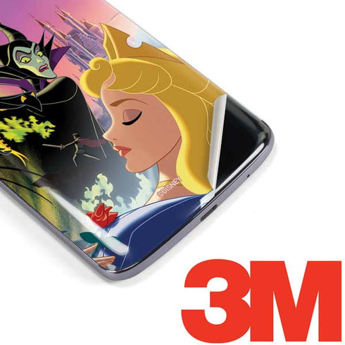 Disney Villains Sleeping Beauty and Maleficent Art Moto E5 Plus Skin