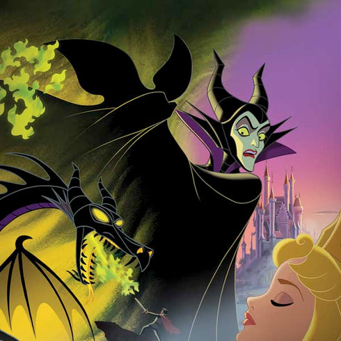 Disney Villains Sleeping Beauty and Maleficent Art Moto G6 Skin