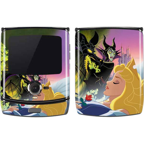 Disney Villains Sleeping Beauty and Maleficent Art Motorola RAZR Skin
