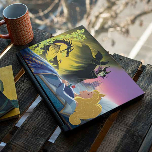Disney Villains Sleeping Beauty and Maleficent Art MSI GS65 Stealth Laptop Skin