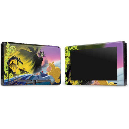 Disney Villains Sleeping Beauty and Maleficent Art Nintendo Switch Bundle Skin