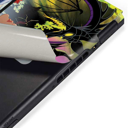 Disney Villains Sleeping Beauty and Maleficent Art Nintendo Switch Bundle Skin