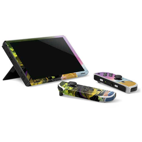 Disney Villains Sleeping Beauty and Maleficent Art Nintendo Switch OLED (2021) Skin