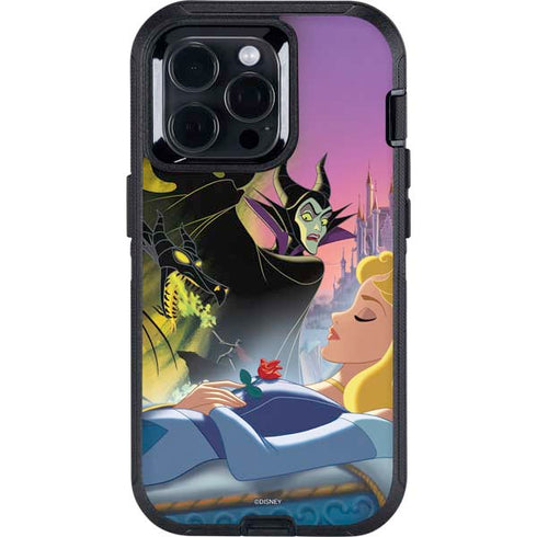 Disney Villains Sleeping Beauty and Maleficent Art Otterbox Defender iPhone Skin
