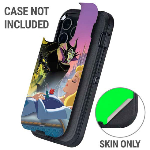 Disney Villains Sleeping Beauty and Maleficent Art Otterbox Defender iPhone Skin