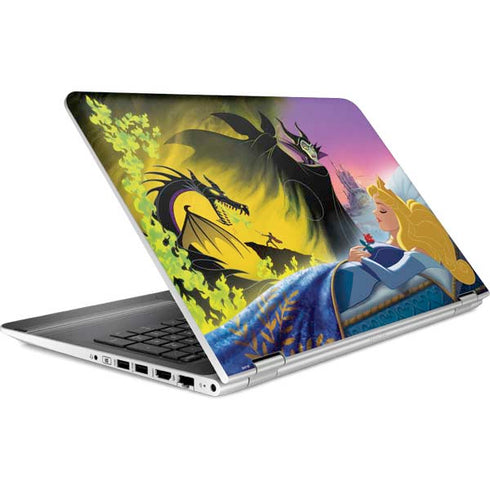 Disney Villains Sleeping Beauty and Maleficent Art HP Pavilion Skin