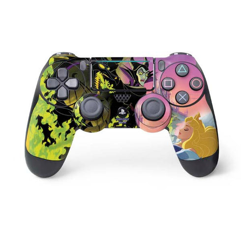 Disney Villains Sleeping Beauty and Maleficent Art PS4 Pro/Slim Controller Skin