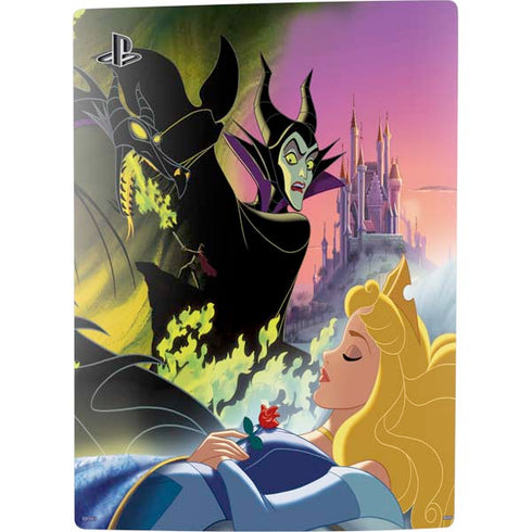 Disney Villains Sleeping Beauty and Maleficent Art PS5 Bundle Skin