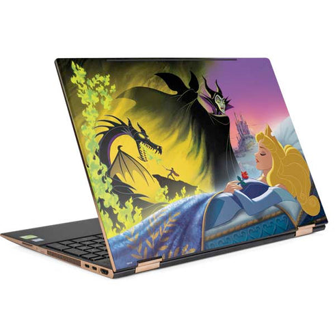 Disney Villains Sleeping Beauty and Maleficent Art HP Spectre Skin