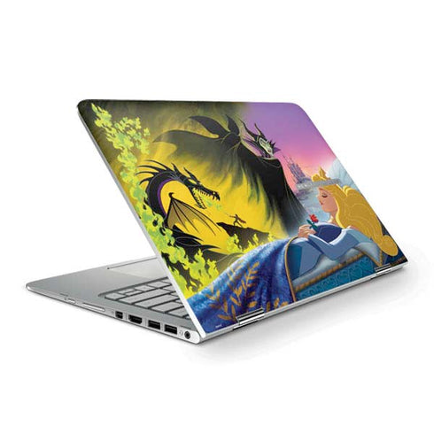Disney Villains Sleeping Beauty and Maleficent Art HP Spectre Skin