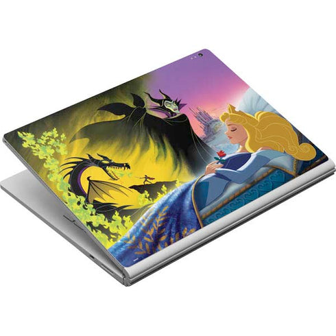Disney Villains Sleeping Beauty and Maleficent Art Surface Book Skin