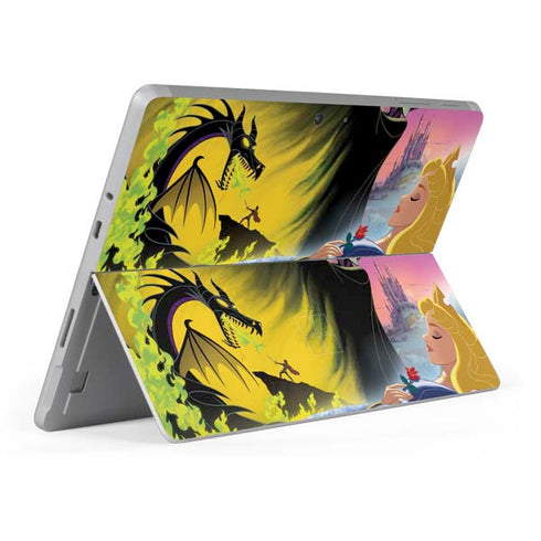 Disney Villains Sleeping Beauty and Maleficent Art Surface Go Skin