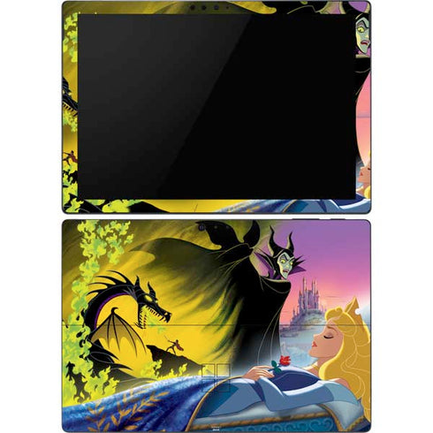 Disney Villains Sleeping Beauty and Maleficent Art Surface Pro 6 Skin