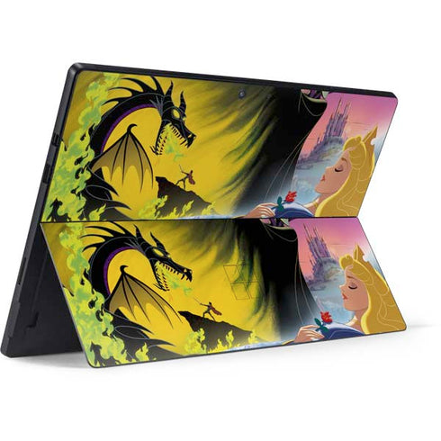 Disney Villains Sleeping Beauty and Maleficent Art Surface Pro 7 Skin