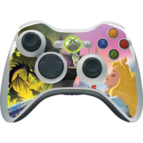 Disney Villains Sleeping Beauty and Maleficent Art Xbox 360 Wireless Controller Skin