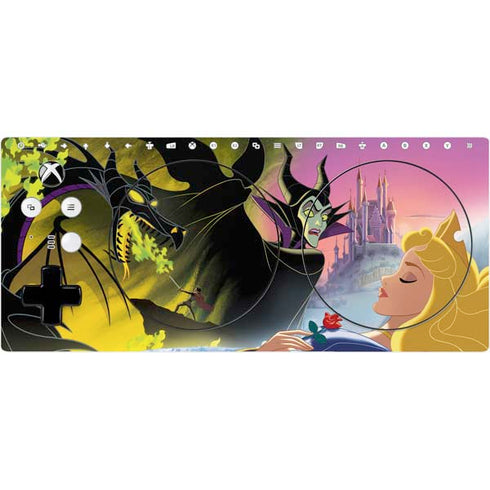 Disney Villains Sleeping Beauty and Maleficent Art Xbox Adaptive Controller Skin