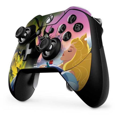 Disney Villains Sleeping Beauty and Maleficent Art Xbox One Elite Controller Skin