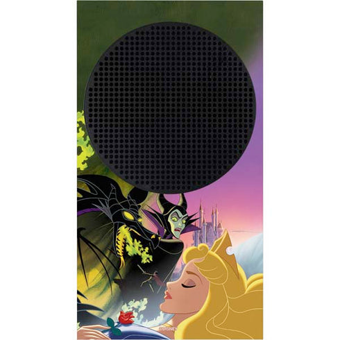 Disney Villains Sleeping Beauty and Maleficent Art Xbox Series S Console Skin