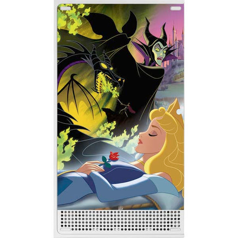 Disney Villains Sleeping Beauty and Maleficent Art Xbox Series S Console Skin