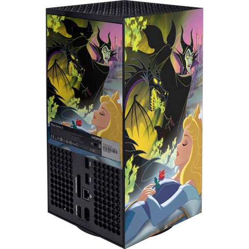 Disney Villains Sleeping Beauty and Maleficent Art Xbox Series X Bundle Skin