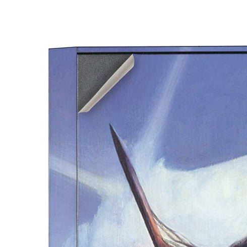 Frazetta Sliver Warrior Corsair 4000D Tempered Glass Mid-Tower ATX Case Skin