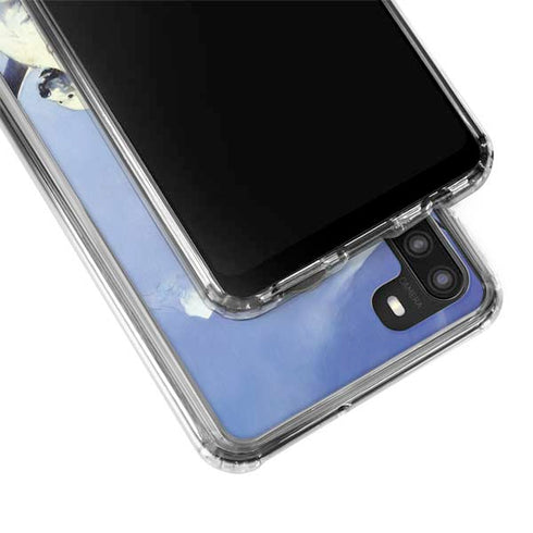 Frazetta Sliver Warrior Galaxy A21 Clear Case