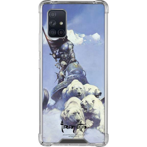 Frazetta Sliver Warrior Galaxy A71 5G Clear Case