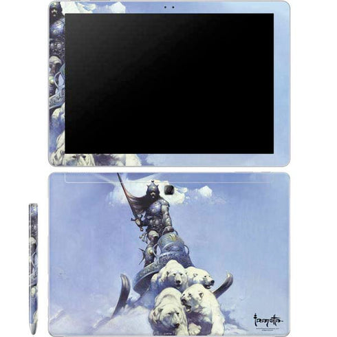 Frazetta Sliver Warrior Galaxy Book 12in Skin