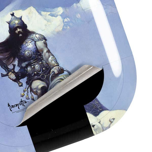 Frazetta Sliver Warrior Galaxy Buds Pro Skin