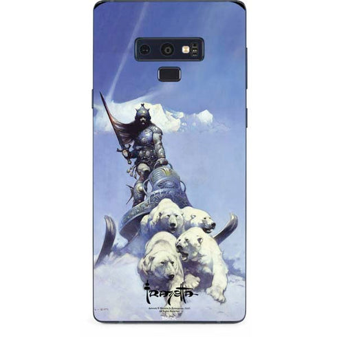 Frazetta Sliver Warrior Galaxy Note 9 Skin